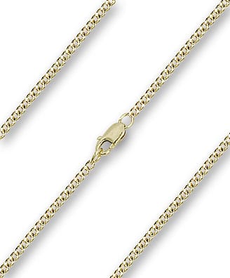 Buy 14K Gold Filled Curb Chain, Size 16", 18", 20", 24 ...