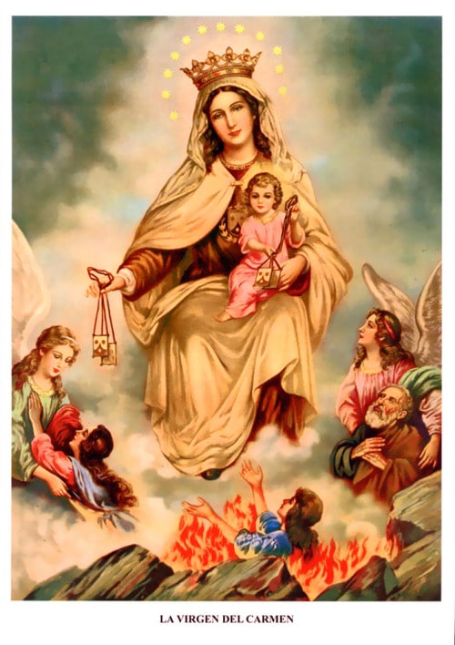 Novena in honour of the most Blessed Virgin Mary of Mount Carmel